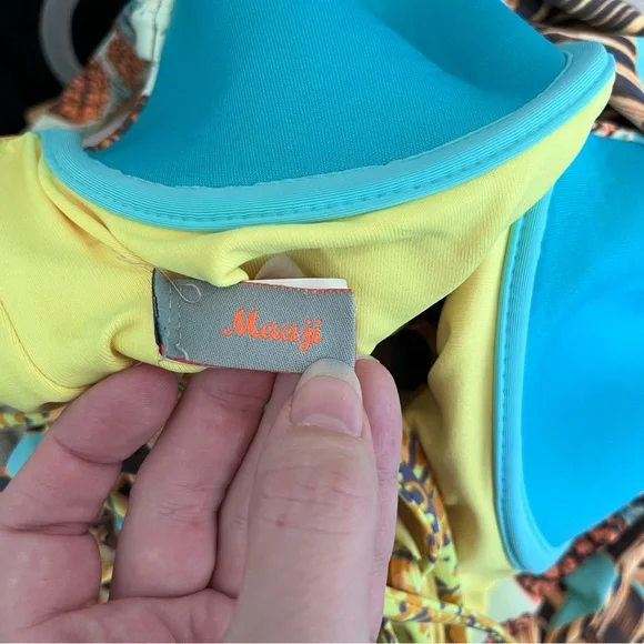 Maaji Lavender Lemonade Dress A Line Pleated Mini - Picture 12 of 12